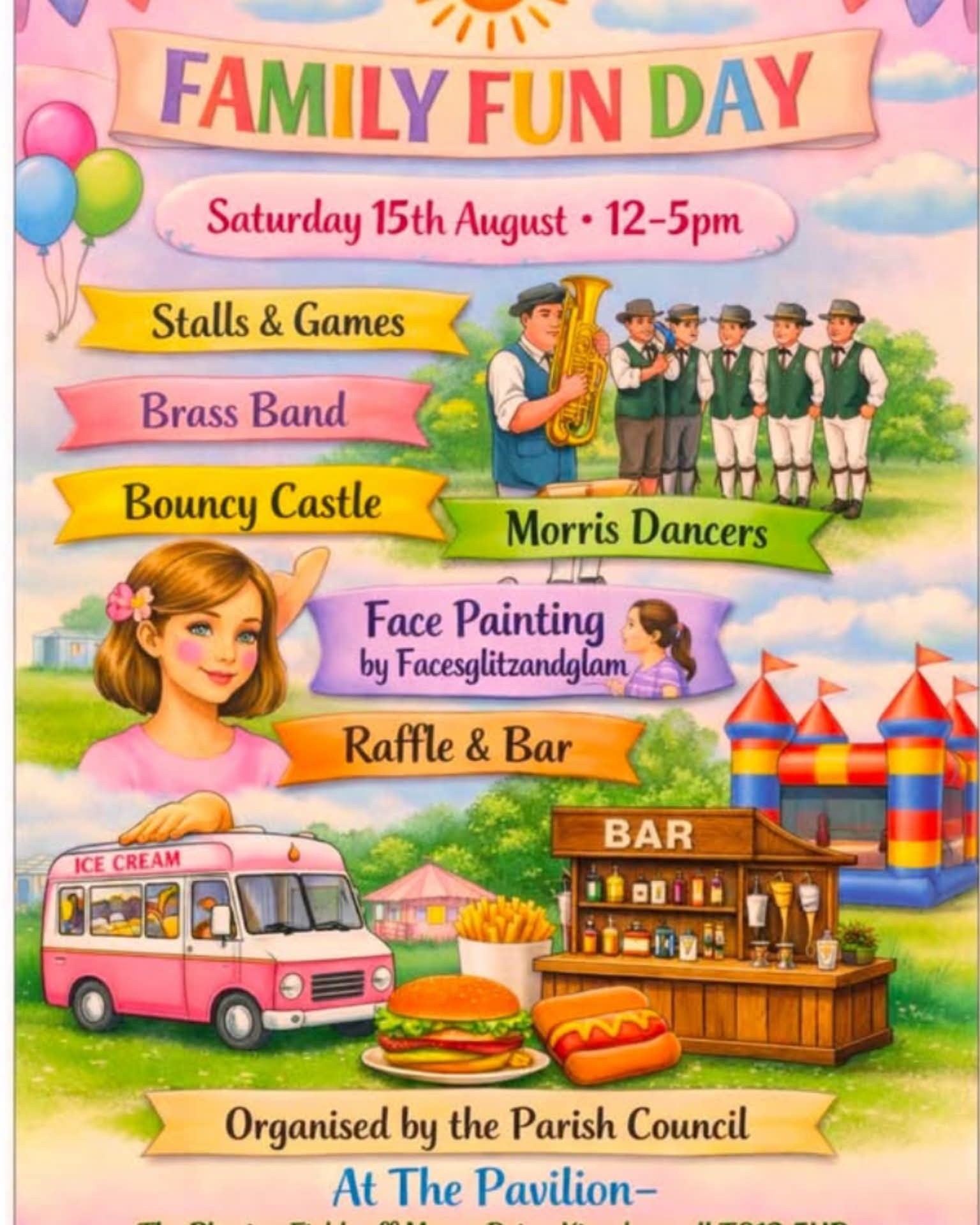 Looking forward to supporting this family event on Saturday. See you there at 1pm.